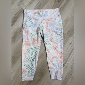 Old Navy High-Waisted powersoft 7/8 Length leggins XXL